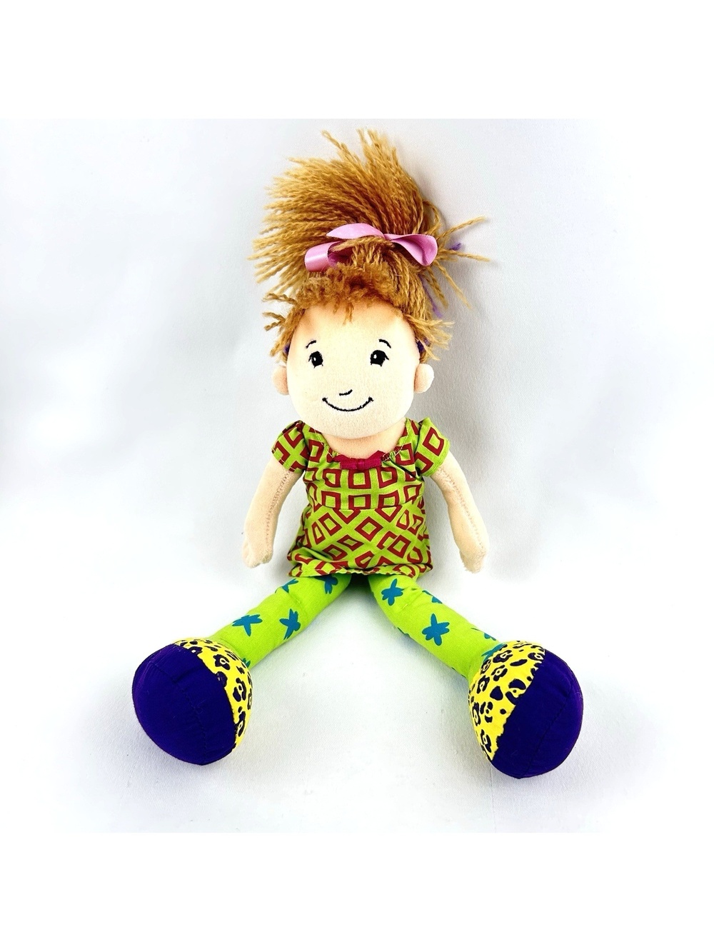Groovy Girls Siri Plush Doll Manhattan Toy 2001 Light Brown/Sandy Tan 13” Tall